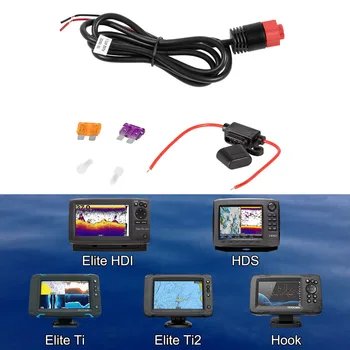 000-14041-001 Замена кабеля питания HDS/Elite/Hook, 3 фута, 2 провода Подходит только для Lowrance HDS, Elite FS/Ti2, Hook, Mark